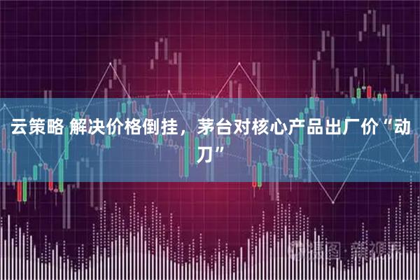 云策略 解决价格倒挂，茅台对核心产品出厂价“动刀”